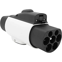 Адаптер-переходник для зарядки электромобиля Voltronic Type2 - GB/T 22kW 32A Black/Grey (AC-OZG2-T2-GB/T-22W)