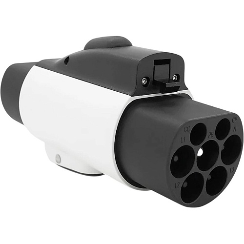 Адаптер-переходник для зарядки электромобиля Voltronic Type2 - GB/T 22kW 32A Black/Grey (AC-OZG2-T2-GB/T-22W)