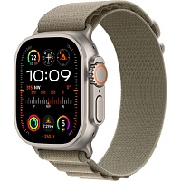 Смарт-годинник Apple Watch Ultra 2 49mm Titanium Case with Olive Alpine Loop Medium (MREY3) - придбати в Дніпрі, Україні: ціна, характеристики | інтернет-магазин TOUCH