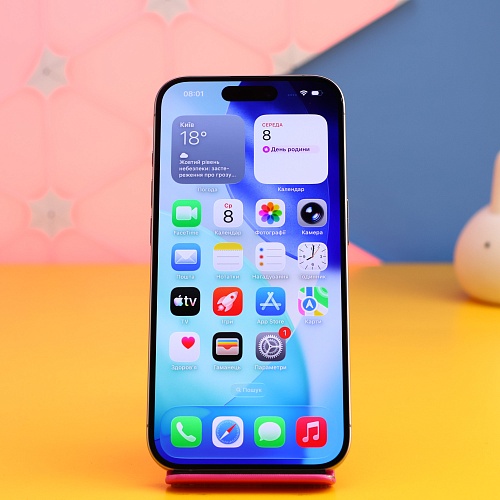 Смартфон Apple iPhone 15 Pro 128GB Natural Titanium (MTUX3) Б/У