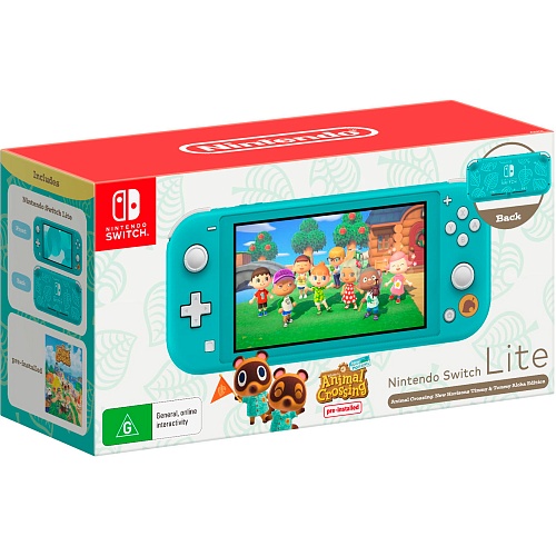 Портативная игровая консоль Nintendo Switch Lite Animal Crossing