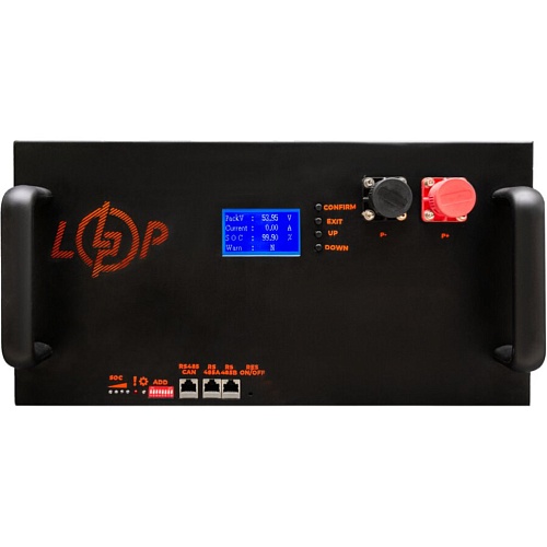 Аккумулятор для ИБП LogicPower LiFePO4 51.2V - 160Ah BMS 200A/100A RM Smart BT (24412)