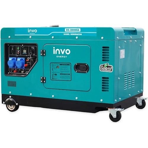 Генератор дизельный INVO DS-8000EA 7.5/8 кВт (DD0005497)