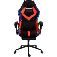 Геймерское кресло GT Racer X-2336 Black/Red RGB