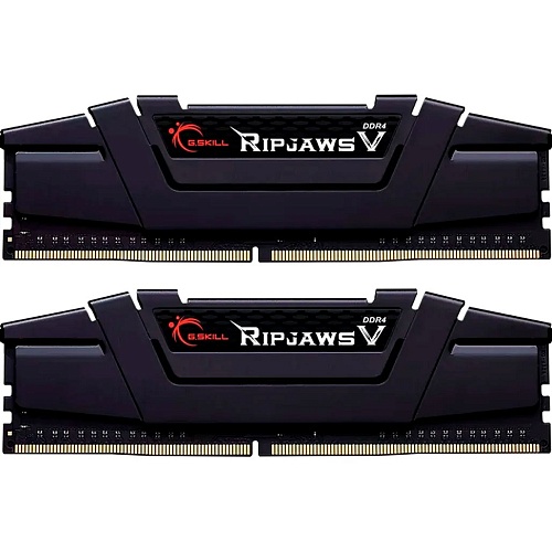 Модуль памяти DDR4 G.Skill Ripjaws V 2x32GB 3600 MHz Classic Black (F4-3600C16D-64GVK)