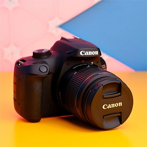 Дзеркальний фотоапарат Canon EOS 4000D Kit 18-55mm DC III Black (3011C004) Б/У