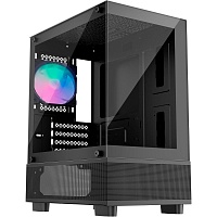 Корпус 1stPlayer Mi2-A-BK-2F7R-1F7 Black