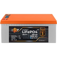 Акумулятор LogicPower LiFePO4 LCD Smart BT 24V (25.6V/230Ah/5888Wh) (BMS 200A/100А) (23535) - придбати в Дніпрі, Україні: ціна, характеристики | інтернет-магазин TOUCH