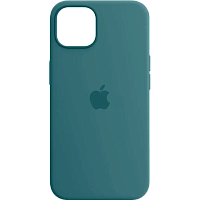 Чехол Silicone Case для Apple iPhone 14 (Pine Green) AA