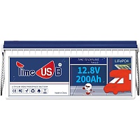 Акумулятор Timeusb LiFePO4 12V (12.8V/200Ah/2560Wh) (Timeusb-12.8V200Ah) - придбати в Дніпрі, Україні: ціна, характеристики | інтернет-магазин TOUCH
