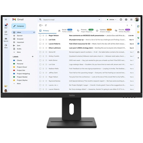 Монитор Lenovo 27" ThinkVision E27-40 (64BCMAT4EU)