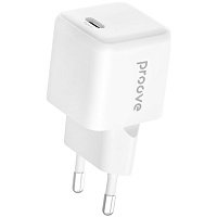 Мережевий зарядний пристрій Proove Pocket GaN 25W Type-C White (WCPG25010202) - придбати в Дніпрі, Україні: ціна, характеристики | інтернет-магазин TOUCH