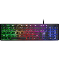 Клавіатура Vinga KB410 Black - придбати в Дніпрі, Україні: ціна, характеристики | інтернет-магазин TOUCH