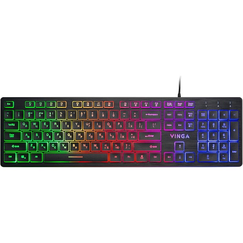 Клавиатура Vinga KB410 Black