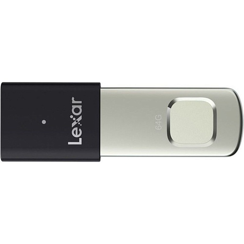 USB флеш-накопитель Lexar JumpDrive Fingerprint F35 Pro 64GB USB-A 3.2 (LJDF35P064G-RNBNG)