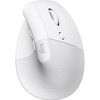 Мышь Logitech Lift for Mac Vertical Ergonomic Mouse Off White (910-006477)