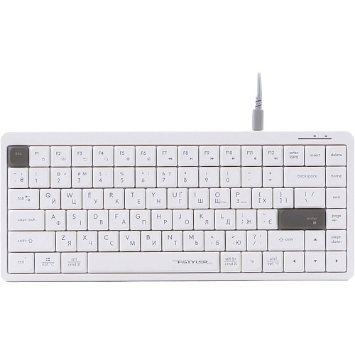 Клавіатура A4Tech Fstyler FX53 White - придбати в Дніпрі, Україні: ціна, характеристики | інтернет-магазин TOUCH