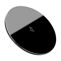 Бездротовий зарядний пристрій Baseus Simple Wireless Charger Black (WXJK-B01) - придбати в Дніпрі, Україні: ціна, характеристики | інтернет-магазин TOUCH