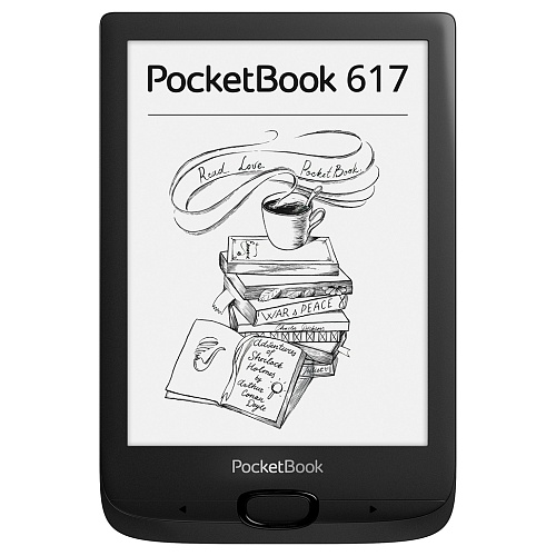Електронна книга PocketBook 617 Ink Black (PB617-P-CIS) - придбати в Дніпрі, Україні: ціна, характеристики | інтернет-магазин TOUCH