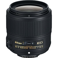 Об'єктив Nikon AF-S NIKKOR 35mm f/1.8G ED (JAA137DA) - придбати в Дніпрі, Україні: ціна, характеристики | інтернет-магазин TOUCH