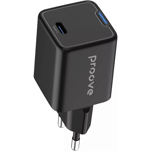 Сетевое зарядное устройство Proove Pocket GaN 25W Type-C Black (WCPG25010201)