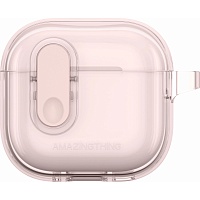 Чохол AmazingThing Minimal Click Case для AirPods 4 Pink - придбати в Дніпрі, Україні: ціна, характеристики | інтернет-магазин TOUCH
