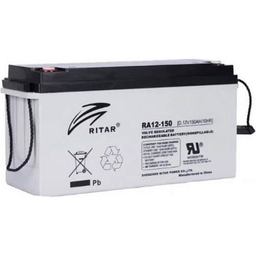 Аккумулятор Ritar AGM 12V (12V/150Ah/1800Wh) (RA12-150)