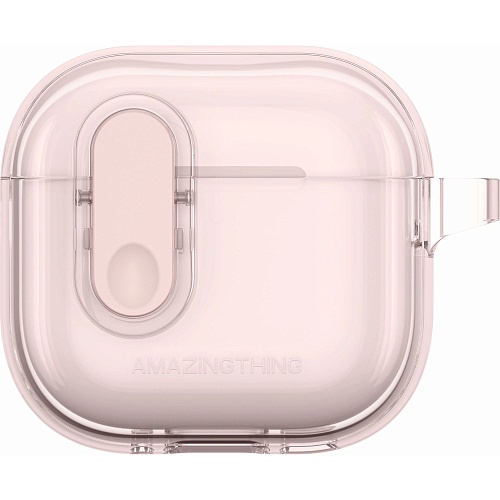 Чехол AmazingThing Minimal Click Case для AirPods 4 Pink