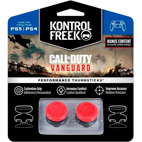 Накладки на стики KontrolFreek Call Of Duty: Vanguard 2шт для PS4/PS5