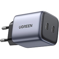 Мережевий зарядний пристрій Ugreen CD294 Nexode 45W Charger Space Gray (90573) - придбати в Дніпрі, Україні: ціна, характеристики | інтернет-магазин TOUCH