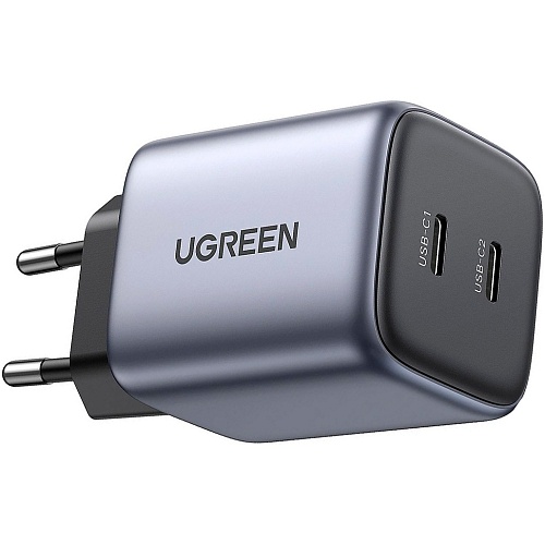Мережевий зарядний пристрій Ugreen CD294 Nexode 45W Charger Space Gray (90573) - придбати в Дніпрі, Україні: ціна, характеристики | інтернет-магазин TOUCH