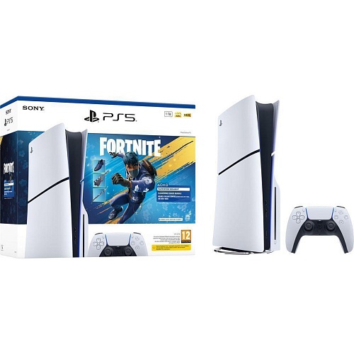 Игровая консоль Sony PlayStation 5 Slim 1TB + Fortnite Flowering Chaos Bundle (1000049838)
