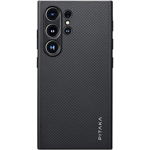 Чехол Pitaka MagEZ Case Pro 4 для Samsung Galaxy S24 Ultra Black/Grey (Twill) (MCP2401F)
