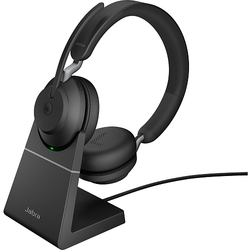 Компьютерная гарнитура Jabra Evolve 2 65 Link380c MS Stereo Stand Black (26599-999-889)