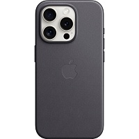 Чохол Apple FineWoven Case with MagSafe для iPhone 15 Pro Black (MT4H3ZM/A) - придбати в Дніпрі, Україні: ціна, характеристики | інтернет-магазин TOUCH