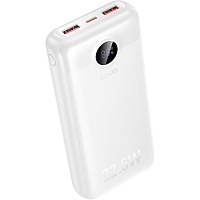 Зовнішній акумулятор Hoco J172A Precision 20000mAh 22.5W White (6942007681872) - придбати в Дніпрі, Україні: ціна, характеристики | інтернет-магазин TOUCH