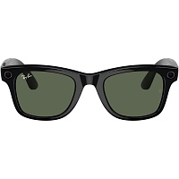 Смарт-окуляри Ray-Ban Meta Wayfarer Shiny Black Frame Green Lenses (RW4008 601/71 53-22) - придбати в Дніпрі, Україні: ціна, характеристики | інтернет-магазин TOUCH