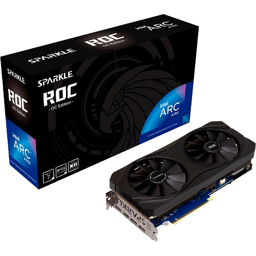 Видеокарта Sparkle Intel Arc A750 ROC OC Edition 8GB (SA750R-8GOC) UA