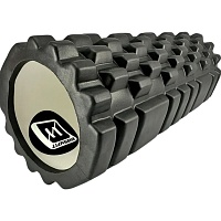 Массажный ролик EasyFit Grid Roller 33cm v.1.1 Black (EF-2020-BK)