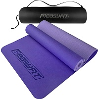 Килимок для йоги EasyFit TPE+TC 6mm Violet (EF-1924s-VV) - придбати в Дніпрі, Україні: ціна, характеристики | інтернет-магазин TOUCH