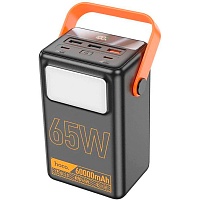 Зовнішній акумулятор Hoco J110A Powerful 60000mAh 65W Black - придбати в Дніпрі, Україні: ціна, характеристики | інтернет-магазин TOUCH