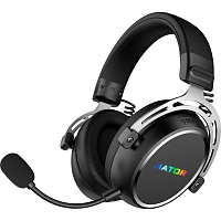 Ігрові навушники Hator Hypergang 3 Wireless Black (ESH55) - придбати в Дніпрі, Україні: ціна, характеристики | інтернет-магазин TOUCH