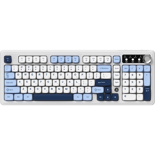 Клавіатура Ajazz AF98 Plus White/Blue (AF98-PLUS-GB) - придбати в Дніпрі, Україні: ціна, характеристики | інтернет-магазин TOUCH