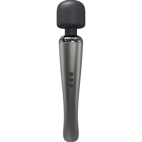 Вибратор Marc Dorcel Megawand Chrome Silver (SO5529)