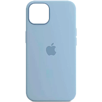 Чехол Silicone Case для Apple iPhone 14 (Blue Fog) AA