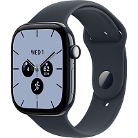 Смарт-часы Apple Watch Series 12 GPS + Cellular 46mm Night Blue Ceramic Case with Navy Blue Sport Band M/L (MJH44)