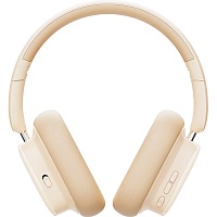 Наушники Baseus Bowie H1i Noise-Cancelling Wireless Headphones Beige (A00050402223-00)