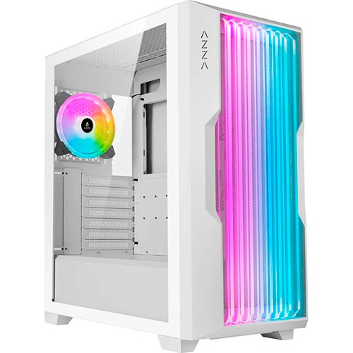 Корпус Azza Guardian Glass White (CSAZ-520WG)