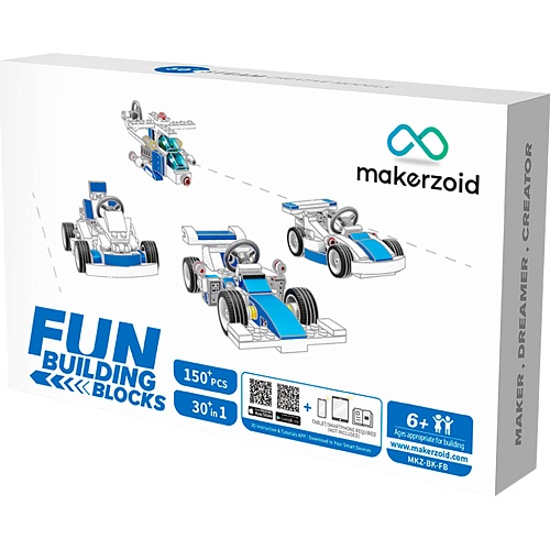 Конструктор Makerzoid Fun Building Blocks (MKZ-BK-FB) - придбати в Дніпрі, Україні: ціна, характеристики | інтернет-магазин TOUCH