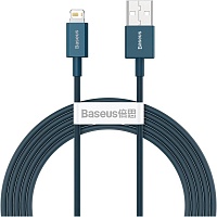 Кабель Baseus Superior Series Fast Charging USB-A to Lightning 1m Blue (CALYS-A03) - придбати в Дніпрі, Україні: ціна, характеристики | інтернет-магазин TOUCH
